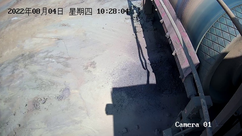 皮带撒料异常实时检测