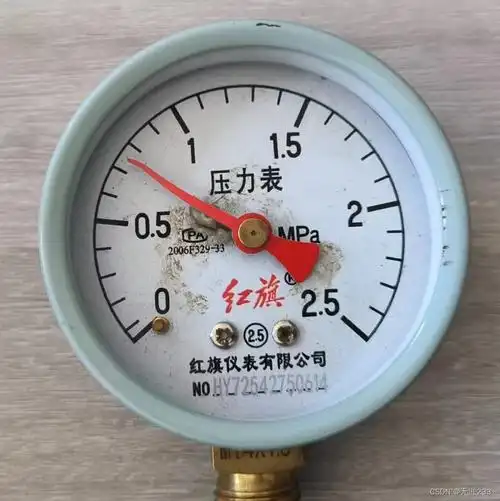 压力表自动读数识别